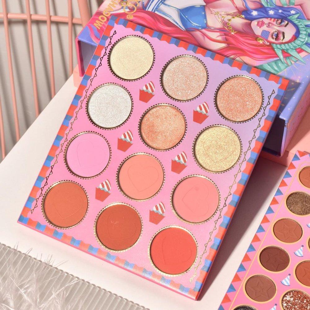 K&C FREEDOM GIRL 102 Fashion Eye Shadow Palette - Picture 4 of 7